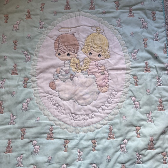 Vintage Precious Moments Quilt - Picture 2 of 4